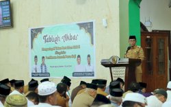 Tahun Baru Islam, Setiawan Aswad Hadiri Tabligh Akbar di Masjid Agung Takalar