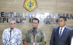 Hari Pertama Masuk Kerja, Wamentan Sudaryono Siap Dukung Penuh Swasembada