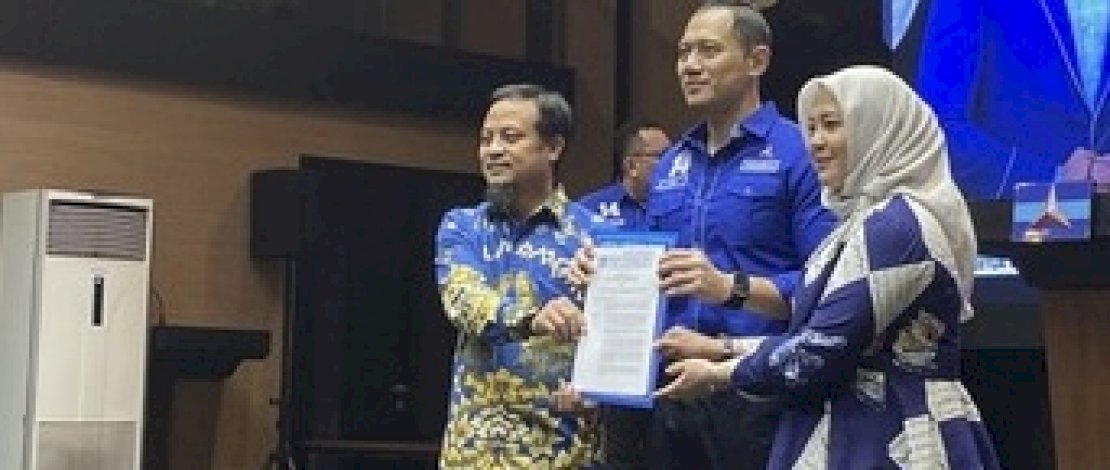 Demokrat Resmi Dukung ASS - Fatmawati Rusdi di Pilgub Sulsel