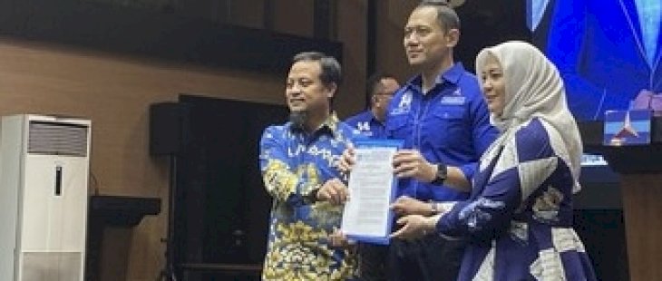 Demokrat Resmi Dukung ASS - Fatmawati Rusdi di Pilgub Sulsel
