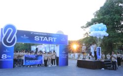 Meriahkan HUT ke-8, The Rinra Makassar Gelar Fun Walk dan Hiburan Keluarga