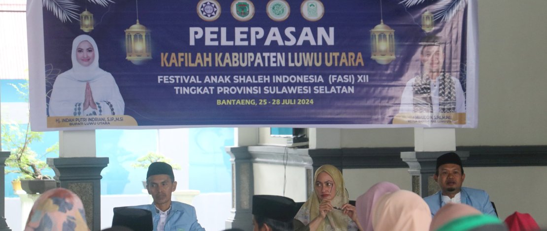 Bupati Luwu Utara Lepas 37 Peserta FASI XII ke Bantaeng Bupati Luwu Utara Lepas 37 Peserta FASI XII ke Bantaeng