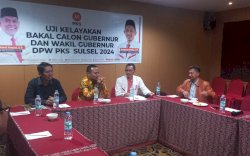 Kembalikan Formulir ke PKS Sulsel, Andi Sudirman Langsung Ikuti Uji Kelayakan