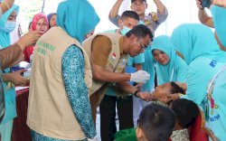 Pemkab Takalar Luncurkan Pekan Imunisasi Nasional dan Kampanye Merdeka Tuberkulosis 