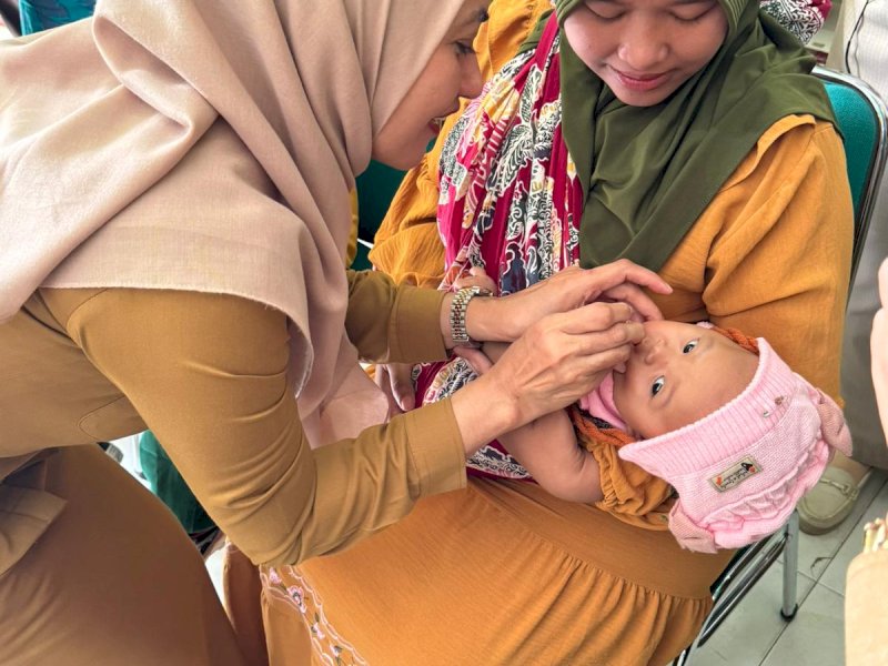 Hari Pertama PIN Polio, Luwu Utara Sukses Lampaui Target Harian