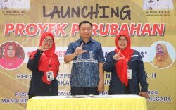 Bupati Basli Ali Launching Dua Inovasi Proyek Perubahan PKN
