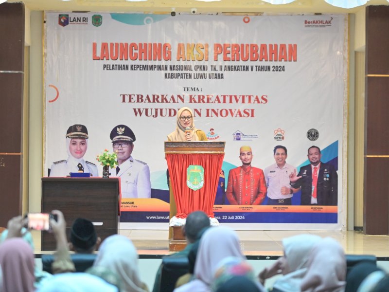 Lima Aksi Perubahan Resmi Dilaunching Bupati Luwu Utara