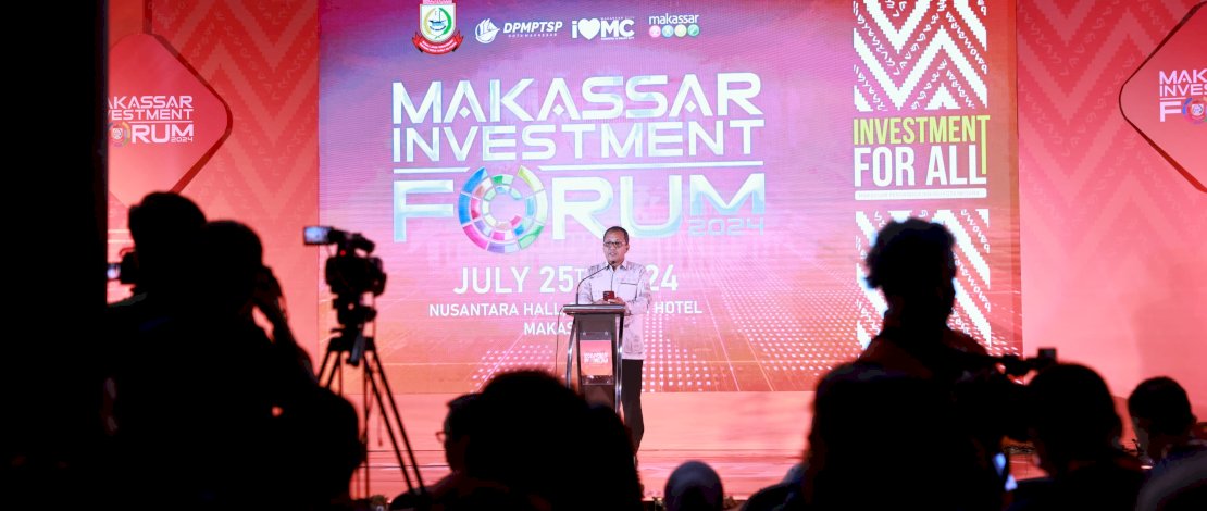 Wali Kota Makassar Moh Ramdhan Pomanto mengajak para delegasi dan peserta Makassar Investment Forum (MIF) untuk berinvestasi di Kota Makassar.