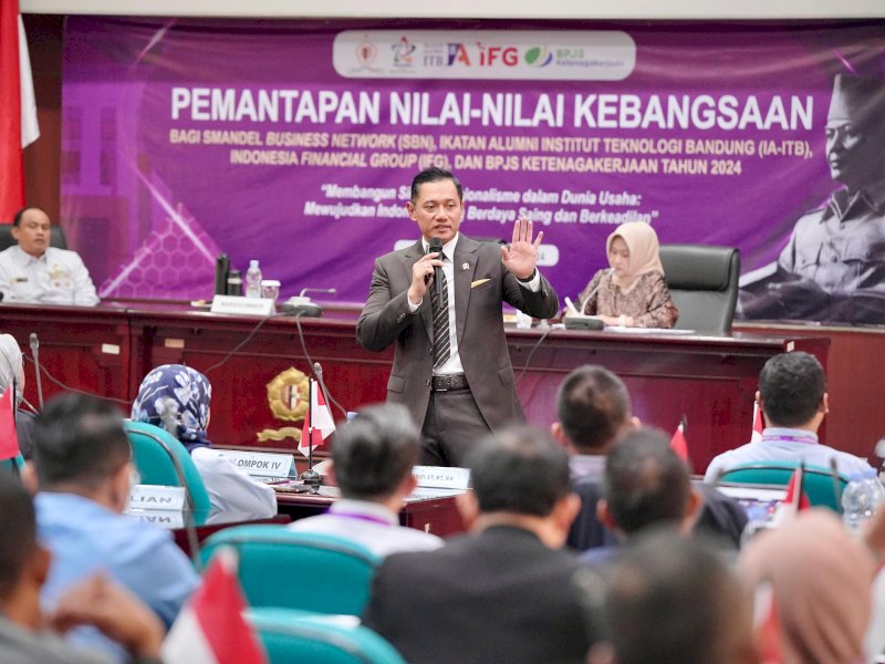 Jadi Pembicara di Lemhannas, AHY: Butuh Kepemimpinan Transformasional Wujudkan Indonesia Emas 2045