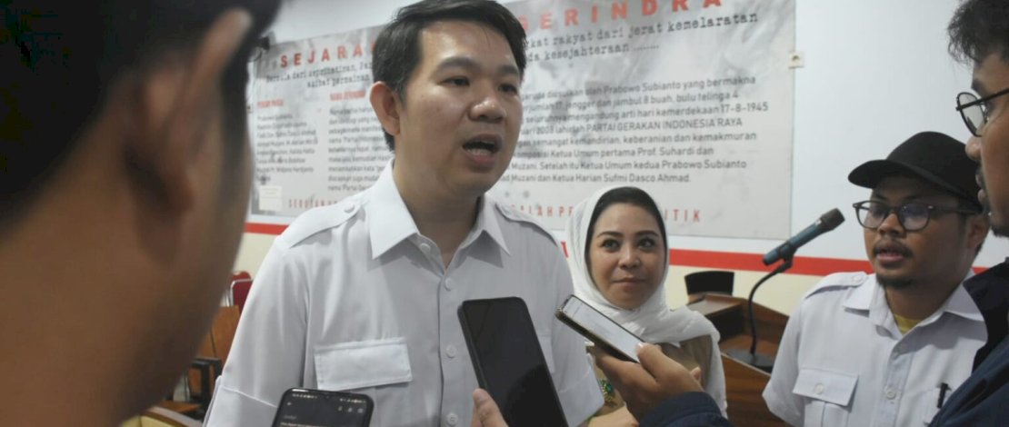 Eric Horas Pastikan Gerindra Makassar Dorong Kader Internal di Pilwali 2024
