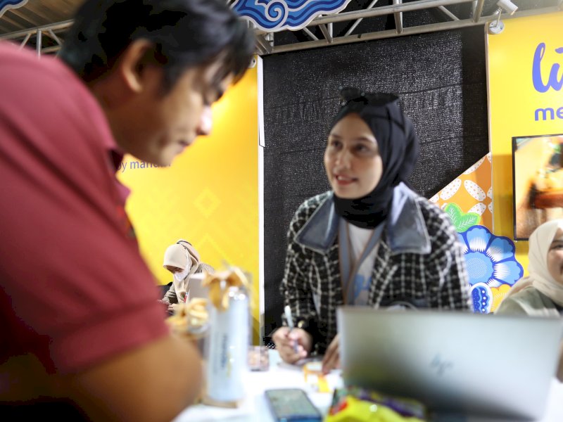 Livin Mandiri, Mudahkan Transaksi Non Tunai Pengunjung F8.