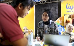 Livin Mandiri, Mudahkan Transaksi Non Tunai Pengunjung F8.