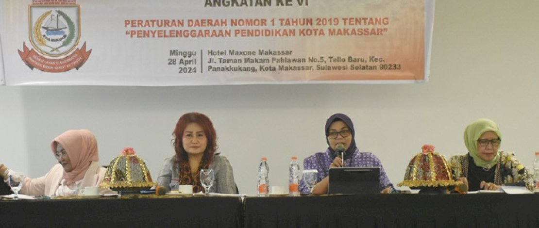 Legislator Golkar Makassar Sosialisasi Perda tentang Penyelengaraan Pendidikan