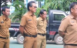 Kasubag TU DPRD Makassar Pimpin Apel, Tekankan Kedisiplinan Pegawai