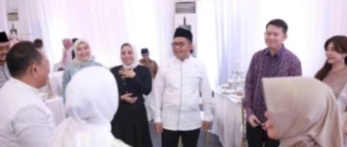 Wali Kota Makassar Gelar Open House Lebaran, Anggota DPRD Hadir Berbaur dengan Masyarakat