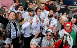 Pembukaan Olimpiade 2024: Palestina Disambut Hangat, Israel Dicemooh 