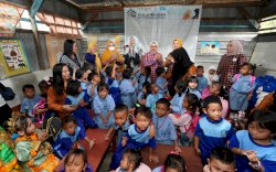 Kunjungi PAUD Rusunawa Baru, Ninuk Zudan Harap Beri Layanan Holistik Integratif