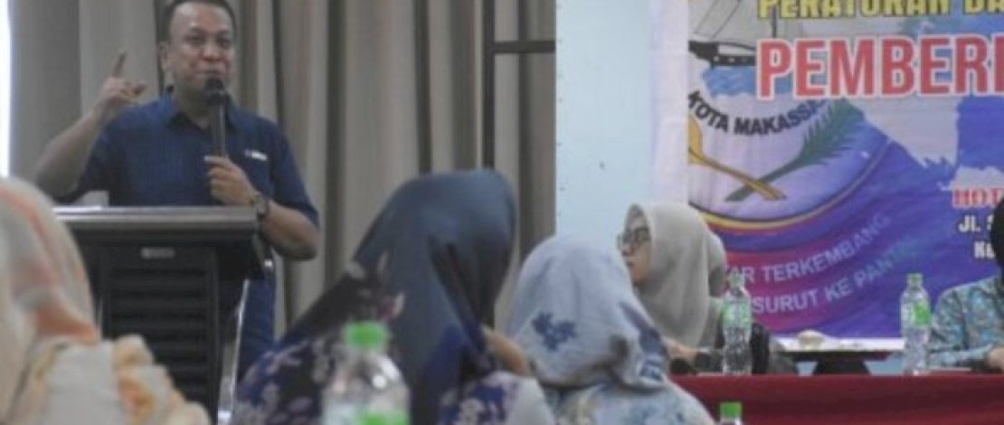 Anggota DPRD Kota Makassar, Hasanuddin Leo dan Ketua PKK Makassar Sosialisasikan Perda ASI