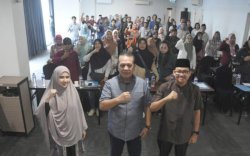 Anggota DPRD Makassar Hasanuddin Leo Sosialisasi Baca Tulis Al-Qur&rsquo;an