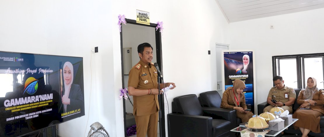 Wujudkan Makassar Low Carbon City, PJ Sekda Resmi Launching Gammara&rsquo;nami