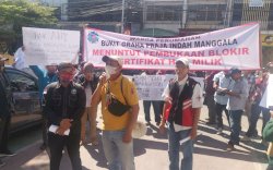 Warga Perumahan Bukit Graha Praja Indah Sampaikan Tuntutan ke Kakanwil ATR/BPN