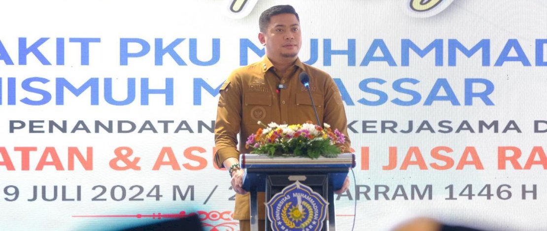 Bupati Gowa, Adnan Purichta Ichsan, meresmikan Rumah Sakit (RS) PKU Muhammadiyah Unismuh Makassar, yang berlokasi di Jalan Tun Abdul Razak, Kabupaten Gowa, Senin, 29 Juli 2024. Bupati Gowa, Adnan Purichta Ichsan, meresmikan Rumah Sakit (RS) PKU Muhammadiyah Unismuh Makassar, yang berlokasi di Jalan Tun Abdul Razak, Kabupaten Gowa, Senin, 29 Juli 2024.