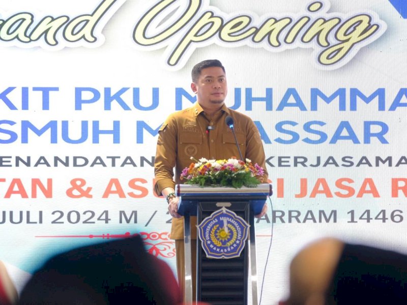 Bupati Gowa Resmikan RS PKU Muhammadiyah Unismuh Makassar