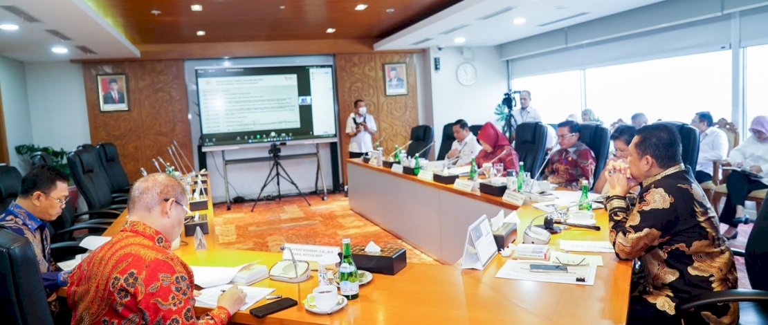 Rapat pimpinan MPR RI, Senin, 29 Juli 2024. Rapat pimpinan MPR RI, Senin, 29 Juli 2024.