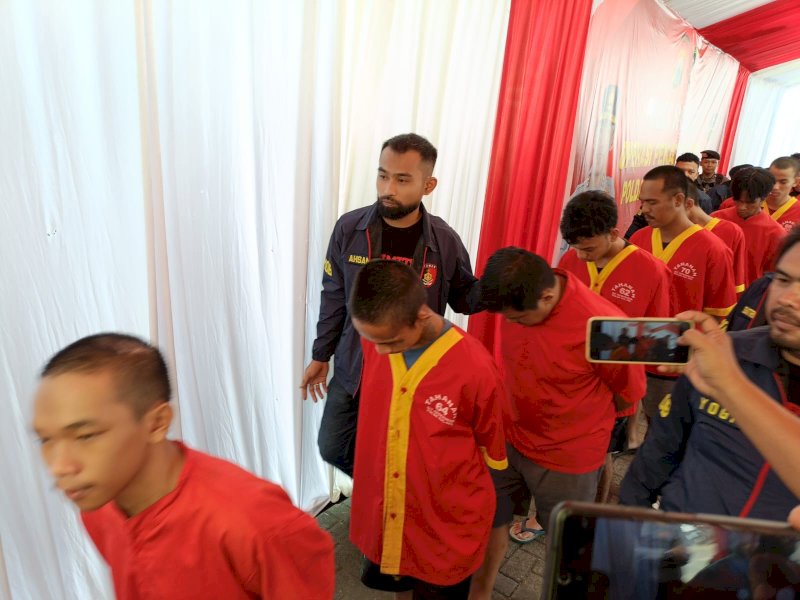847 Pelaku Kejahatan Terjaring Operasi Pekat Lipu 2024