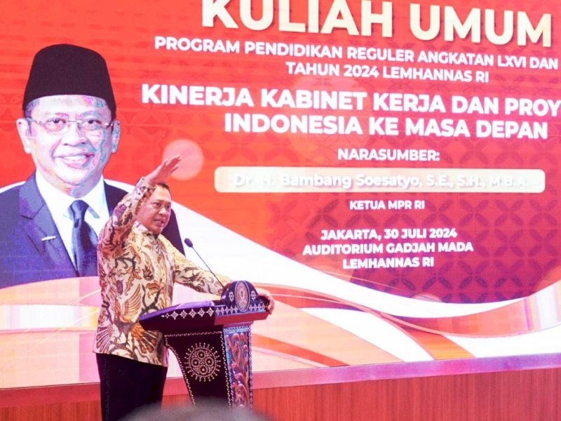  Ketua MPR RI Ingatkan Pentingnya Indonesia Miliki Angkatan Siber