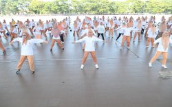 DWP Kota Makassar Gelar Senam Sehat untuk Perkuat Kesehatan dan Kebersamaan