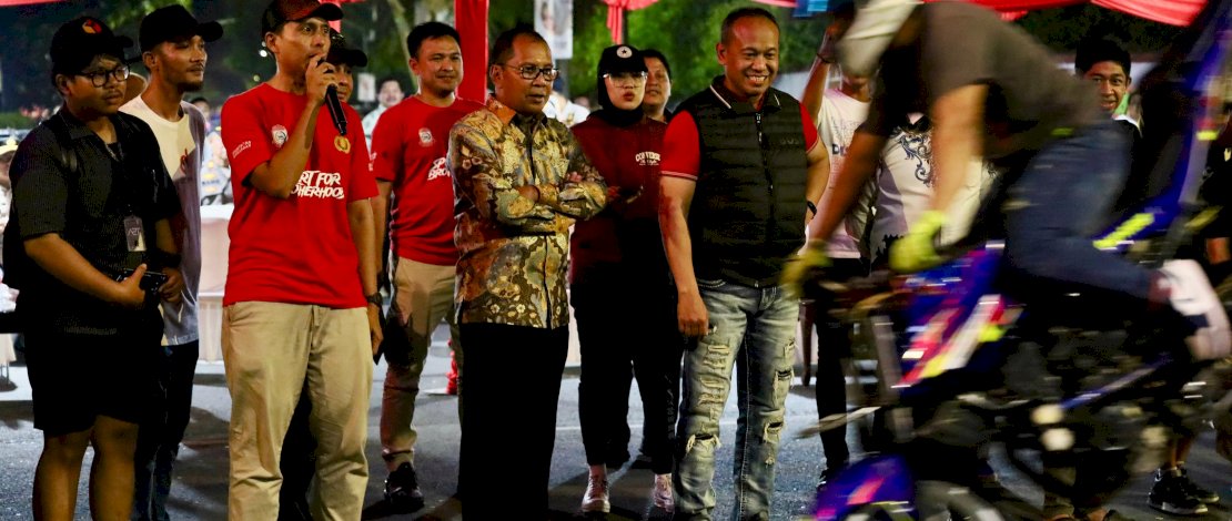 Dispora-Polrestabes Makassar Gelar Lantang Bangia Run Race