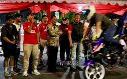 Dispora-Polrestabes Makassar Gelar Lantang Bangia Run Race