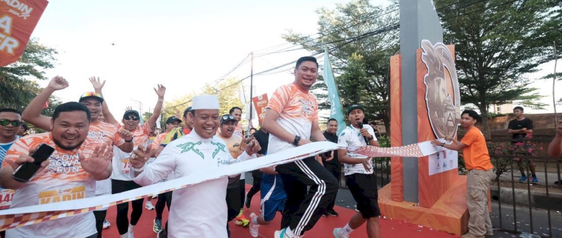 Bupati Gowa Apresiasi Suksesnya Event Kadin Gowa Run 7K Tahun 2024