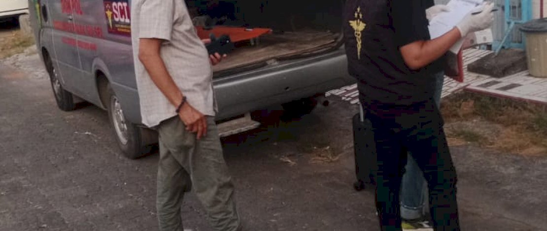 Inafis Polrestabes Makassar. (IST)