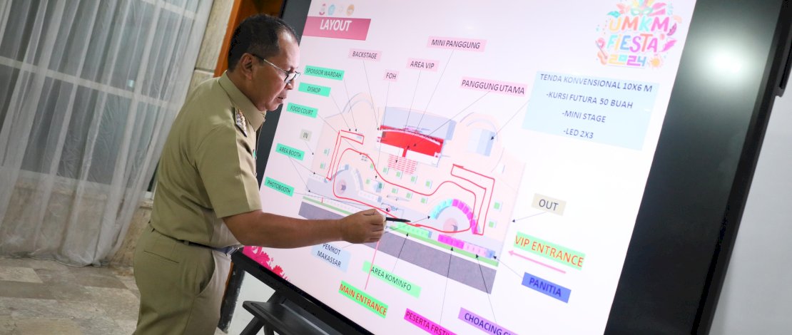 Pemerintah Kota Makassar terus mematangkan persiapan pelaksanaan Festival Komunitas Informasi Masyarakat (KIM Fest) 2024.