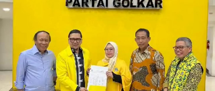 Erna Rasyid Taufan Resmi Terima Rekomendasi Golkar untuk Pilkada Parepare 2024