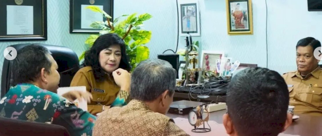 Kadisnaker Makassar Terima Kunjungan Panitia Makassar Islamic Fair MUI Muhammadiyah Expo 2024&nbsp;