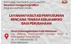 Disnaker Makassar Sediakan Bantuan Penyusunan Dokumen Rencana Tenaga Kerja Mikro