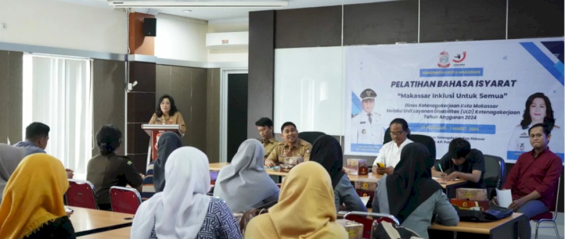 Pemkot Melalui Disnaker Makassar&nbsp;Dorong Pertumbuhan Ekonomi Lewat10.000 Skill Training Gratis