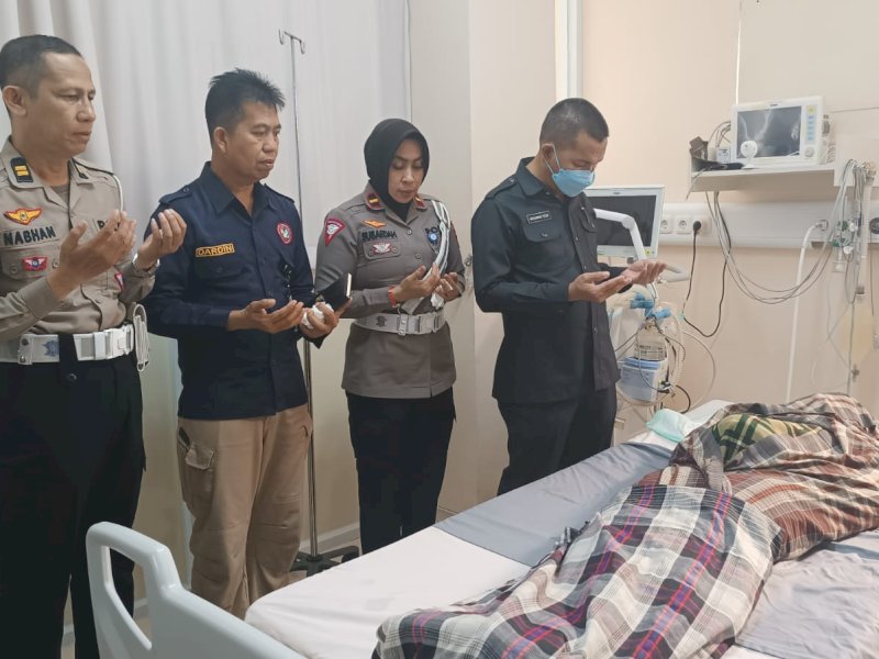 Lansia Tabrak Aipda Sunandar Ditetapkan Tersangka