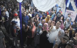 Pasangan Calon Walikota Makassar, Seto-Rezki Sambut Hangat Ribuan Warga Bara-baraya Utara dalam Agenda Silaturahmi