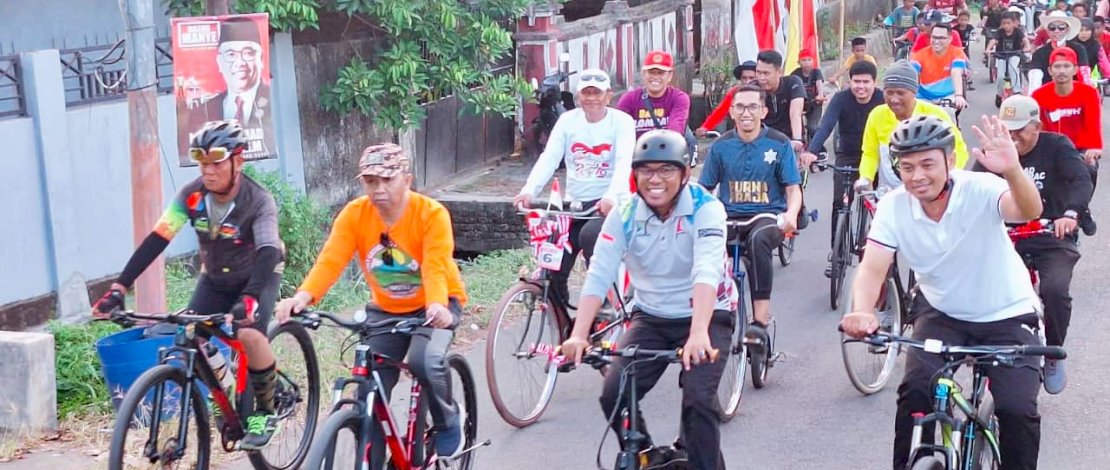 Semarak HUT RI ke-79 Tahun 2024, Pemkab Takalar Gelar Sepeda Santai/Sepeda Hias