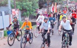 Semarak HUT RI ke-79 Tahun 2024, Pemkab Takalar Gelar Sepeda Santai/Sepeda Hias