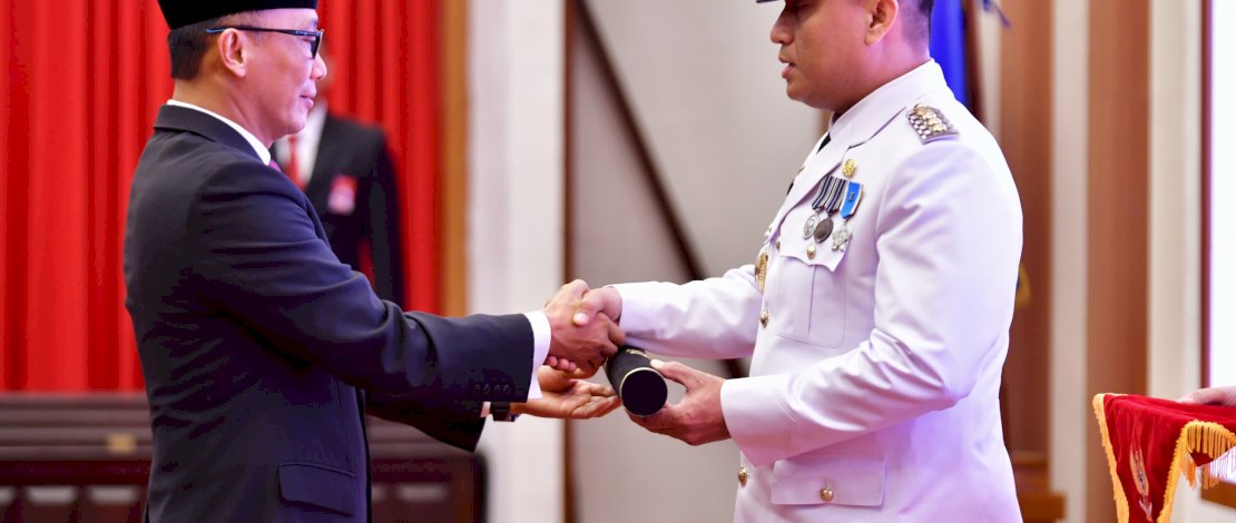 Lantik Andi Winarno Jadi Pj Bupati Bone, Ini Pesan Prof Zudan