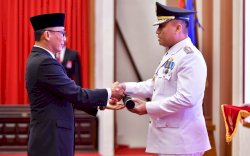 Lantik Andi Winarno Jadi Pj Bupati Bone, Ini Pesan Prof Zudan