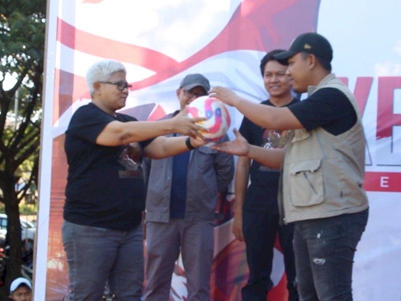 Semarak HUT Kemerdekaan RI, Huadi Group Gelar Turnamen Sepak Bola dan Pameran UMKM