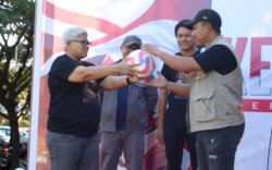 Semarak HUT Kemerdekaan RI, Huadi Group Gelar Turnamen Sepak Bola dan Pameran UMKM