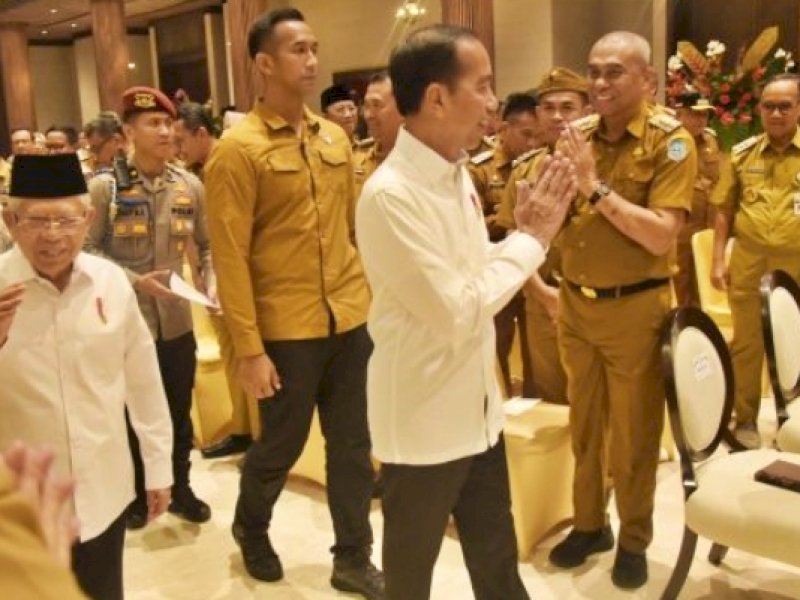 Di Ibu Kota Nusantara, Jokowi Pimpin Rapat Persiapan Pilkada Serentak 2024