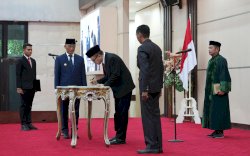Dilantik Jadi Sekda Sulsel, Jufri Rahman Ajak Semua Pihak Bangun Suasana Kondusif